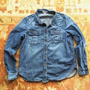 PAIGE Devika denim shirt in EUC size M